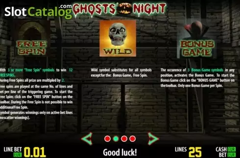 Скрин3. Ghosts' Night HD слот