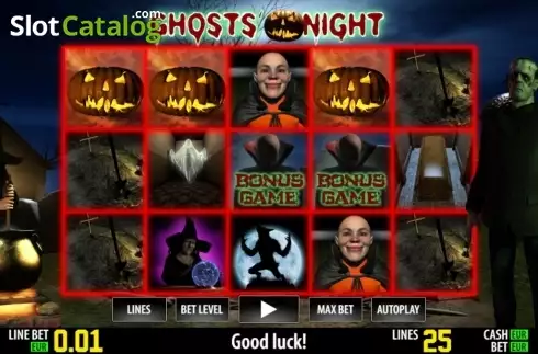 Скрин6. Ghosts' Night HD слот