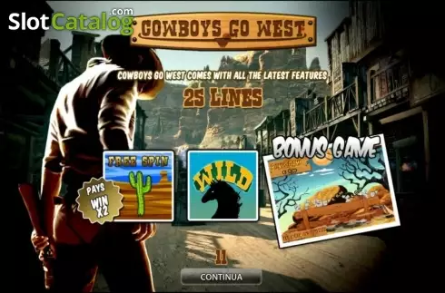 Cowboys Go West HD слот