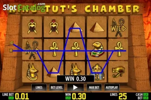Скрин6. King Tut's Chamber HD слот