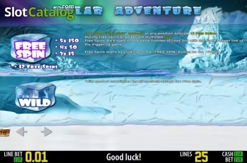 Скрин3. Polar Adventure HD слот