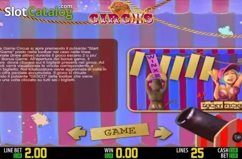 Скрин4. Circus HD слот