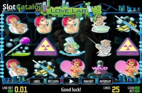 Скрин5. Love Lab HD слот