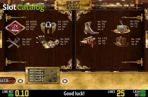 Скрин2. Contraption Game HD слот