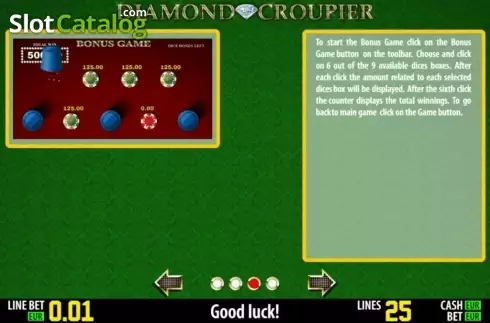 Скрин4. Diamond Croupier HD слот