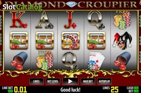 Скрин6. Diamond Croupier HD слот