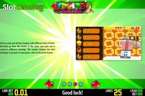 Скрин4. Fruits Dimension HD слот