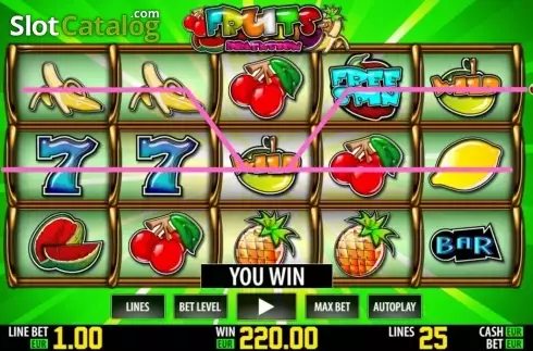 Скрин7. Fruits Dimension HD слот