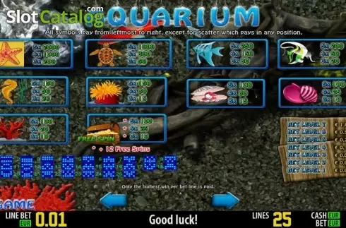 Скрин2. Aquarium HD слот