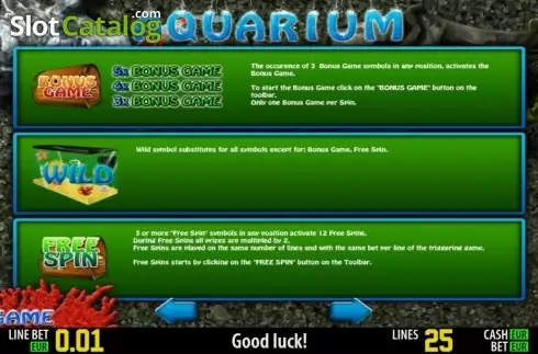 Скрин3. Aquarium HD слот