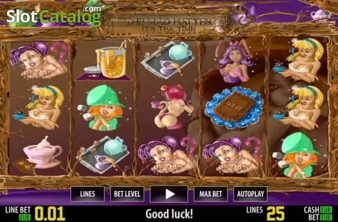 Скрин4. The Mad Hatter HD слот
