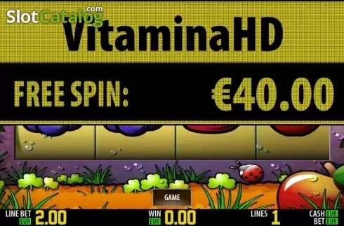 Скрин8. Vitamina HD слот