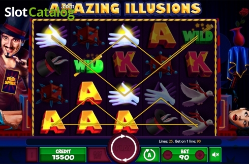 Скрин3. Amazing Illusions слот