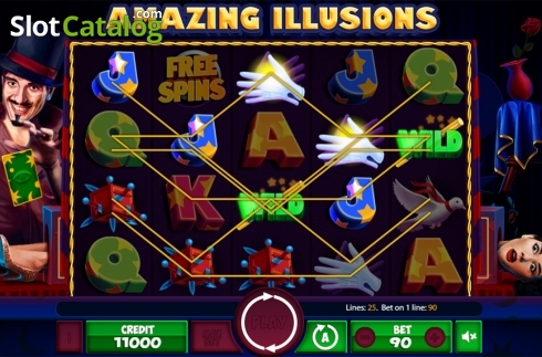 Скрин4. Amazing Illusions слот