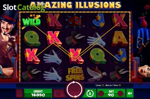 Скрин5. Amazing Illusions слот