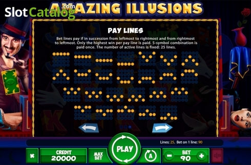 Скрин8. Amazing Illusions слот
