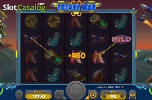 Скрин3. Future War слот