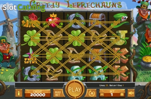Скрин2. Greedy Leprechauns слот