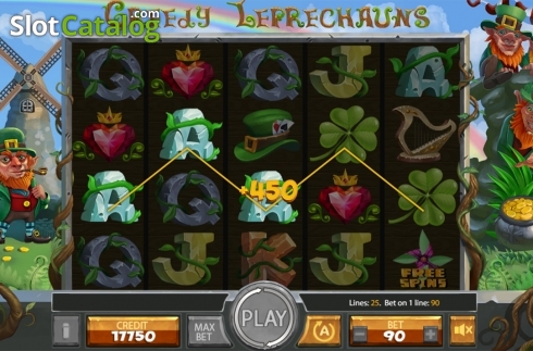 Скрин3. Greedy Leprechauns слот
