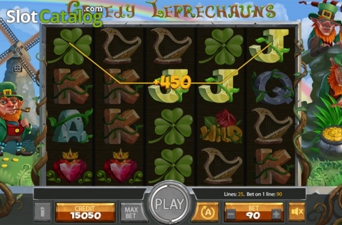 Скрин5. Greedy Leprechauns слот