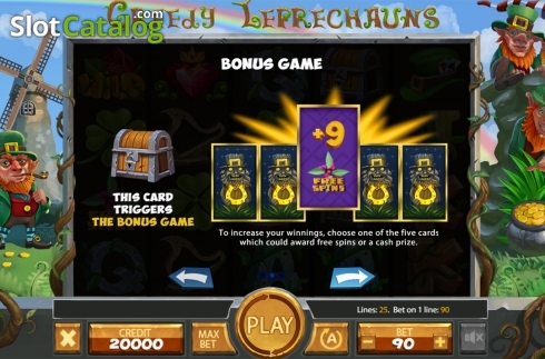 Скрин7. Greedy Leprechauns слот