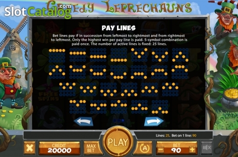 Скрин8. Greedy Leprechauns слот