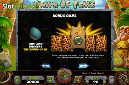 Скрин8. Dawn of Time слот