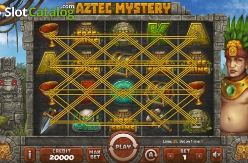Скрин2. Aztec Mystery (X Card) слот
