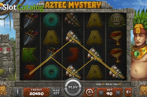 Скрин4. Aztec Mystery (X Card) слот
