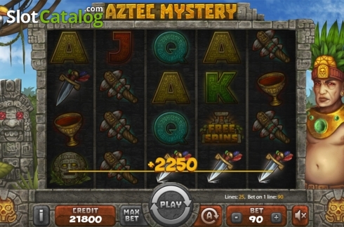 Скрин5. Aztec Mystery (X Card) слот