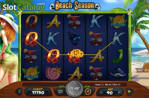 Скрин3. Beach Season слот
