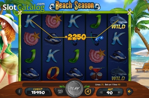Скрин4. Beach Season слот