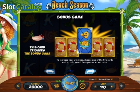 Скрин7. Beach Season слот