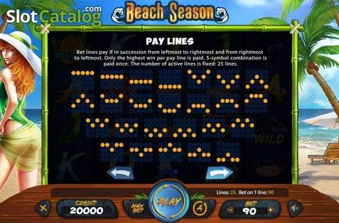 Скрин8. Beach Season слот