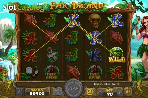 Скрин3. Far Island слот