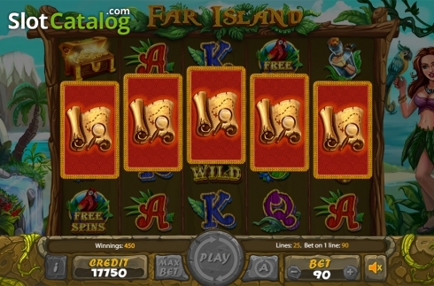 Скрин7. Far Island слот