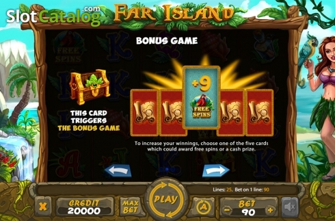 Скрин9. Far Island слот
