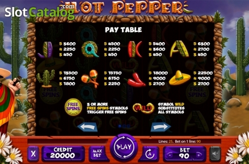 Скрин6. Hot Pepper (X Card) слот