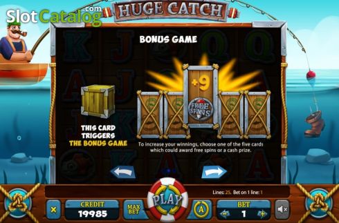 Скрин7. Huge Catch слот