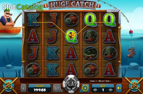 Скрин5. Huge Catch слот