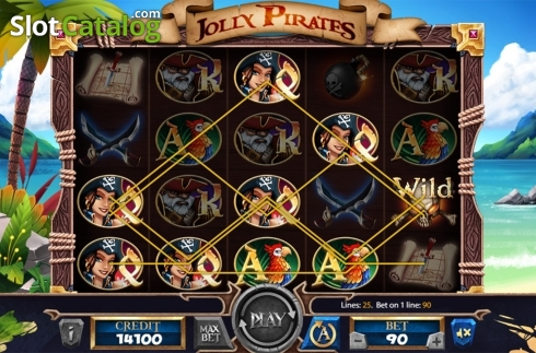 Скрин4. Jolly Roger (X Card) слот