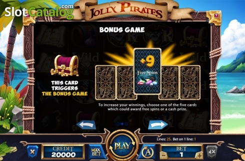 Скрин7. Jolly Roger (X Card) слот
