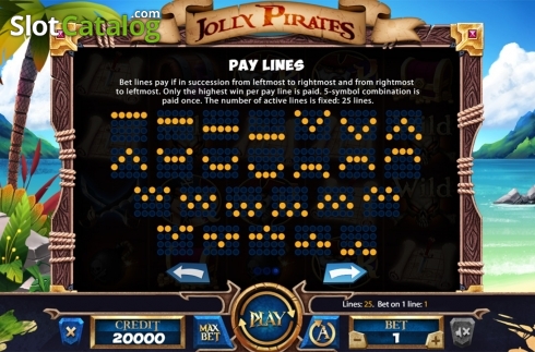 Скрин8. Jolly Roger (X Card) слот