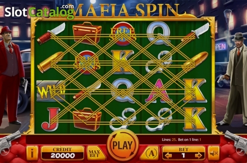 Скрин2. Mafia Spin слот