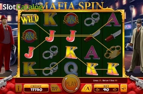 Скрин3. Mafia Spin слот