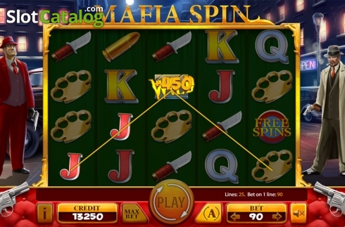 Скрин5. Mafia Spin слот