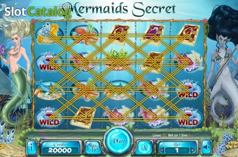Скрин2. Mermaids Secrets слот