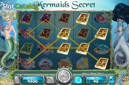 Скрин4. Mermaids Secrets слот