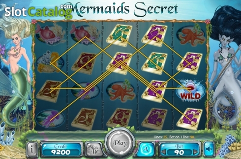 Скрин5. Mermaids Secrets слот