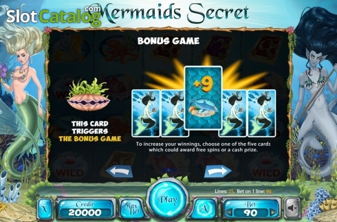 Скрин7. Mermaids Secrets слот